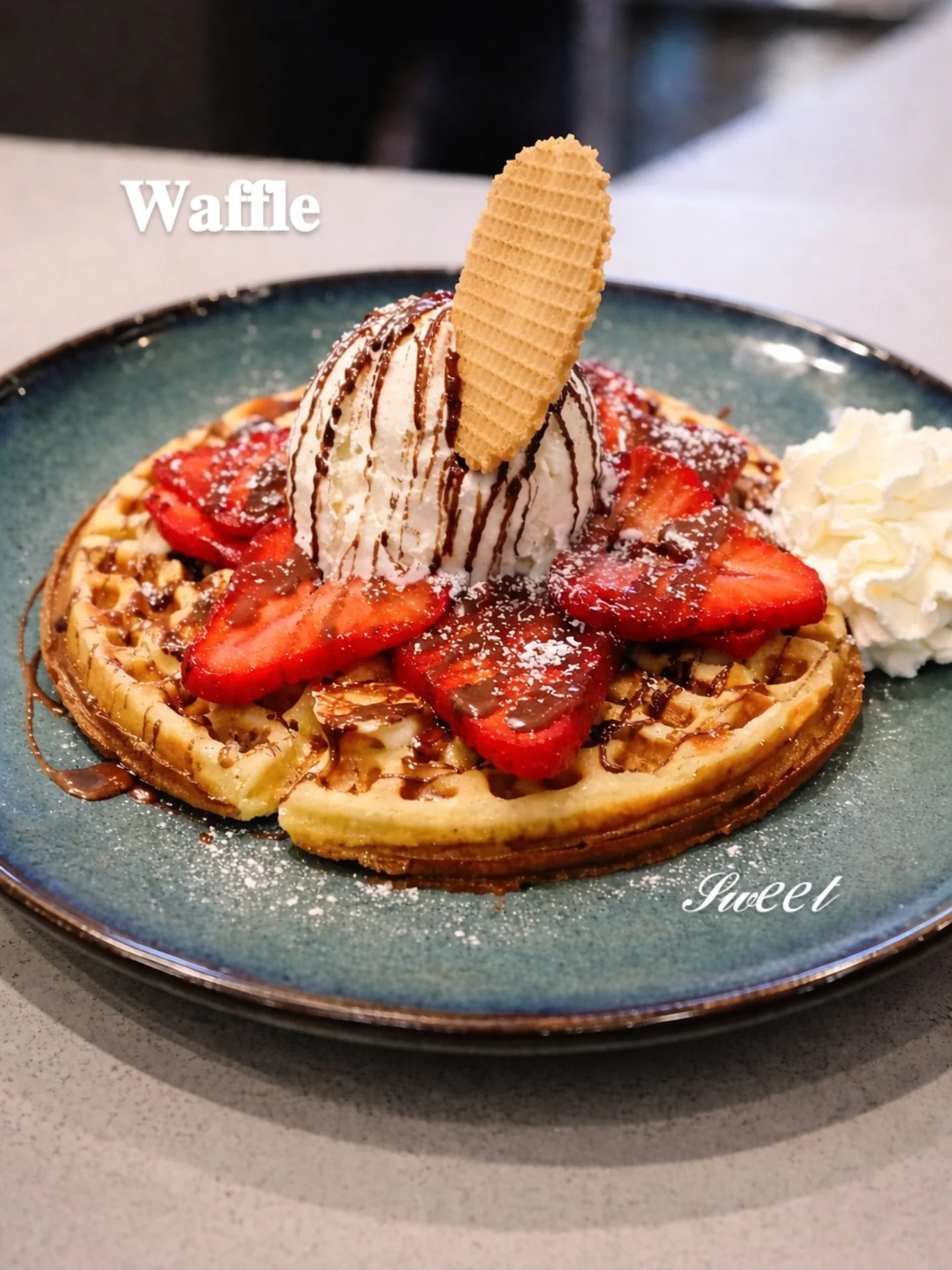 Waffle Sweet Delight